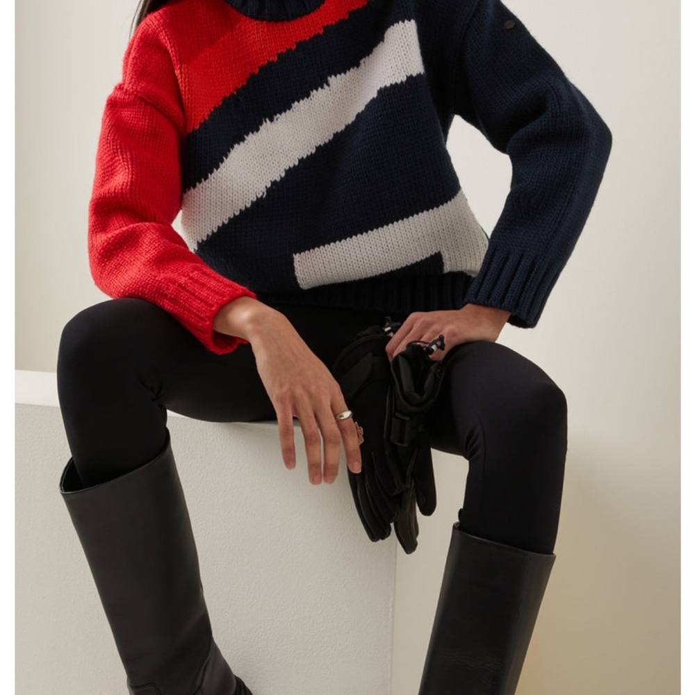 Goldberg logo turtleneck sweater